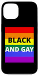 Coque pour iPhone 13 Noir et gay