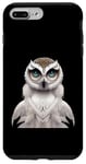 Coque pour iPhone 7 Plus/8 Plus Anthropomorphe Noble Blanche Neige un Hibou Cristal-Prêtresse