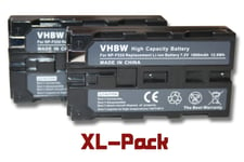 Set de 2 batteries 1800mAh pour caméscope SONY CCD-SC (Hi8), CCD-SC5, CCD-SC55, CCD-SC65, DCR-TR7DCR-TR7000, DCR-TRV (MiniDV)DCR-TRV103