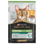 PURINA PRO PLAN Sterilised Adult Maintenance 85 g Ekonomipack: 24 x 85 g Sterilised Kyckling