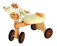 I M TOY - Tricycle pour Enfant Animal en Bois Mouton, Jouet de Petite enfance - IM87530