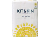 Kit And Kin Biodegradable Disposable Diapers Panda Junior (15Kg +), Mix Patterns, 30 Pcs (Kak00044)