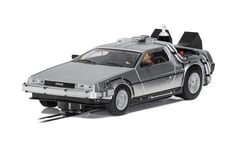 Scalextric DeLorean från Back to the Future 2