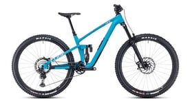 Vtt tout suspendu cube stereo one55 c 62 slx shimano xt 12v 29   bleu bondi