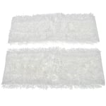 vhbw Lot de 2 lingettes compatible avec Kärcher SC 2 Deluxe EasyFix Premium, SC 2 EasyFix balai vapeur - serpillière