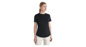 T shirt femme icebreaker merino 125 cool lite sphere iii noir