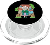 Grandma's Charming Little House PopSockets PopGrip for MagSafe