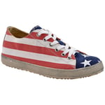 Baskets F. Milano  USA Flag  Low