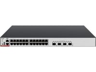 Ruijie Managed Switch | L3 | 24 1Gbit-Portar + 4 Sfp+ 10Gbit-Portar | 24 Poe+-Portar (Max 740W) | 1 Fläkt, 2 Strömförsörjningsplatser (Ingår Ej) | Rack