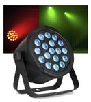 BeamZ SlimPar45 18 x 3W 3in1 RGB DMX, LED SlimPar45 spotlight. 3 i 1 Slimpar RBG LED armatur SKY-150.898