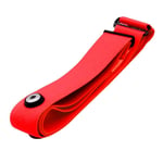 Sangle de poitrine Bluetooth pour sports de plein air,moniteur de fréquence cardiaque,ceinture de poitrine polaire - Type Red