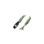 Phoenix 1507117 2 m Green Signal Cable – Signal Cables (2 m, m12, Green)