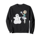 Peanuts Xmas Snoopy Woodstock Linus Snowman Vintage 80s 90s Sweatshirt