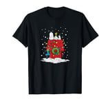 Peanuts - Snoopy Woodstock Christmas Lights House T-Shirt