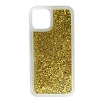 Babaco Phone Case For Iphone 12/12 PRO Liquid Glitter Effect, Gold