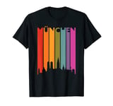Munich Skyline Shirt Retro Gift Bayern Vintage Munich T-Shirt