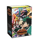 Arcane Tinmen 16023 Dragon Shield-Matte Art Standard Size Sleeves 100pk-My Hero Academia Plus Ultra Fight, Multi