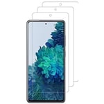 3-pack Skärmskydd Härdat glas 2,5D för Samsung Galaxy M31S / S20 FE 5G / S20FE / A51 / A51 5G / A54 5G Transparent