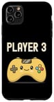 Coque pour iPhone 11 Pro Max Manette de jeu vidéo Kawaii 3 Adorable équipe assortie