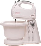 Kitchen Perfected Electric Stand Mixer with Bowl, 2L, 300W, Tilting Stand and -