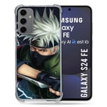 Cokitec Coque Renforcée pour Samsung Galaxy S24 FE Manga Naruto Kakashi