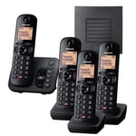 Panasonic KX-TGC264EB Quad Long Range Cordless Phone