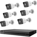 Hilook - IK-6288BH-MH/P IK-6288BH-MH/P Ethernet IP-Set pour caméra de surveillance8 canauxavec 6 caméras3840 x 2160 pixels D061242