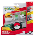 Pokemon - Clip 'n' Go Poke Ball Belt Set Bulbasaur/Toys - New toys - T1398z