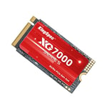 KingSpec SSD PCIe 4.0 M.2 2242 2To - Vitesses de Lecture jusqu'à 7200 Mo/s, SSD NVMe Internal 3D NAND Flash, Compatible avec Legion Go, Laptops et PC (2To)