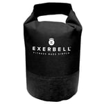 Exerbell Kettlebell pliable et réglable de 2 à 14 kg (noir) – Kettlebell à eau et sac de sable – Sac de sable polyvalent d'entraînement et sac de poids – Équipement d'entraînement de force de qualité