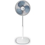 ROWENTA Turbo Essential Ventilateur sur pied, Puissant, Design, Durable, Performant, Ecoconçu, 3 vitesses VU3110F0