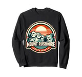 Mount Rushmore South Dakota Souvenir Memorabilia Vintage Sun Sweatshirt