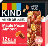 KIND Bars, Gluten Free Snack Bars, Maple Pecan Almond, High Fibre, Healthy No or