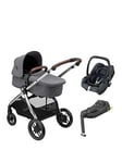 Maxi-Cosi Zelia Luxe Cabriofix I-Size &Amp; Base Travel System - Twillic Grey