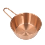 (Rose Gold)Bowl Korean Style Stainless Steel Convenient Simple Snack Bowl For