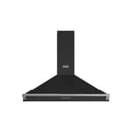 Stoves Richmond 100PYR 100cm Chimney Cooker Hood - Black 444411658