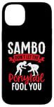 iPhone 14 Plus Sambo Girl Female Wrestler Training Sambo Wrestling Case