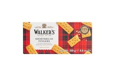 Walkers Pure Butter Shortbread Fingers, 250g