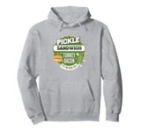 Pickle sandwich is a big dill Funny pickle sandwich Pullover Hoodie