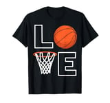 Women Girls Love Basketball BBall for Girls and boys T-Shirt