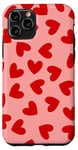 Coque pour iPhone 11 Pro maneater coeur amour valentines rouge rose mignon rétro girly y2k