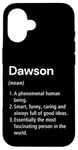 Coque pour iPhone 16 Dawson Définition du nom Dictionnaire amusant