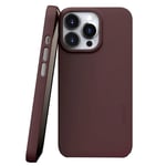 iPhone 13 Pro Nudient Thin Case V3 Skal - Sangria Red