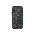 tech21 Evo Art Modern Camo pour iPhone 12 Mini - Coque de Protection avec Protection Contre Les Chutes Multiples de 3 m - Vert pin