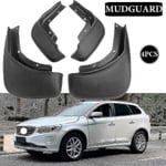 4x Fram & Bakre Bilskärmar för Volvo Xc60 2014 2015 2016 2017 Stänkskydd Mudflaps Mudguards Fender