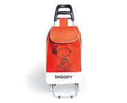 Excelsa Chariot de Courses Snoopy, Rouge, 38 l