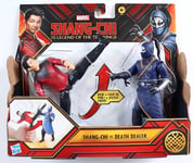 Marvel SHANG-CHI vs. DEATH DEALER 6" Figure Hasbro Box Set (Kick Action) - NEW