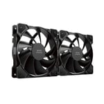 Mars Gaming MFPROX2 système de refroidissement d'ordinateur Boitier PC Ventilateur 12 cm Noir 2 pièce(s) - Neuf