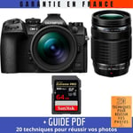 OM SYSTEM OM-1 + ED 12-40mm f/2.8 PRO II + ED 40-150mm f/4 PRO + 1 SanDisk 64GB Extreme PRO UHS-II SDXC 300 MB/s + Guide PDF ""20 TECHNIQUES POUR RÉUSSIR VOS PHOTOS