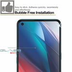 Genuine TECHGEAR TEMPERED GLASS Screen Protector Oppo Find X3 Lite / X5 Lite 5G